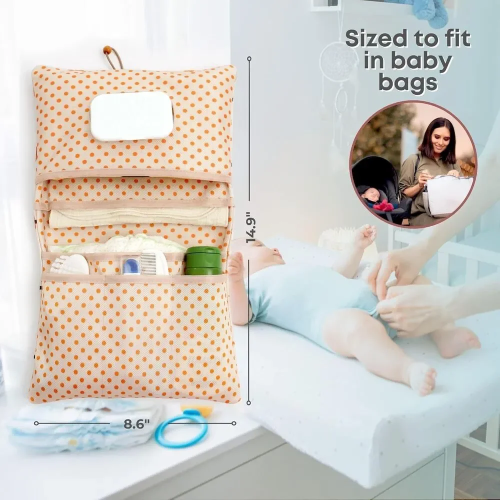 HAMUR Baby Diaper Bag Organizer – Travel-Friendly, Compact & Foldable Bag NEW